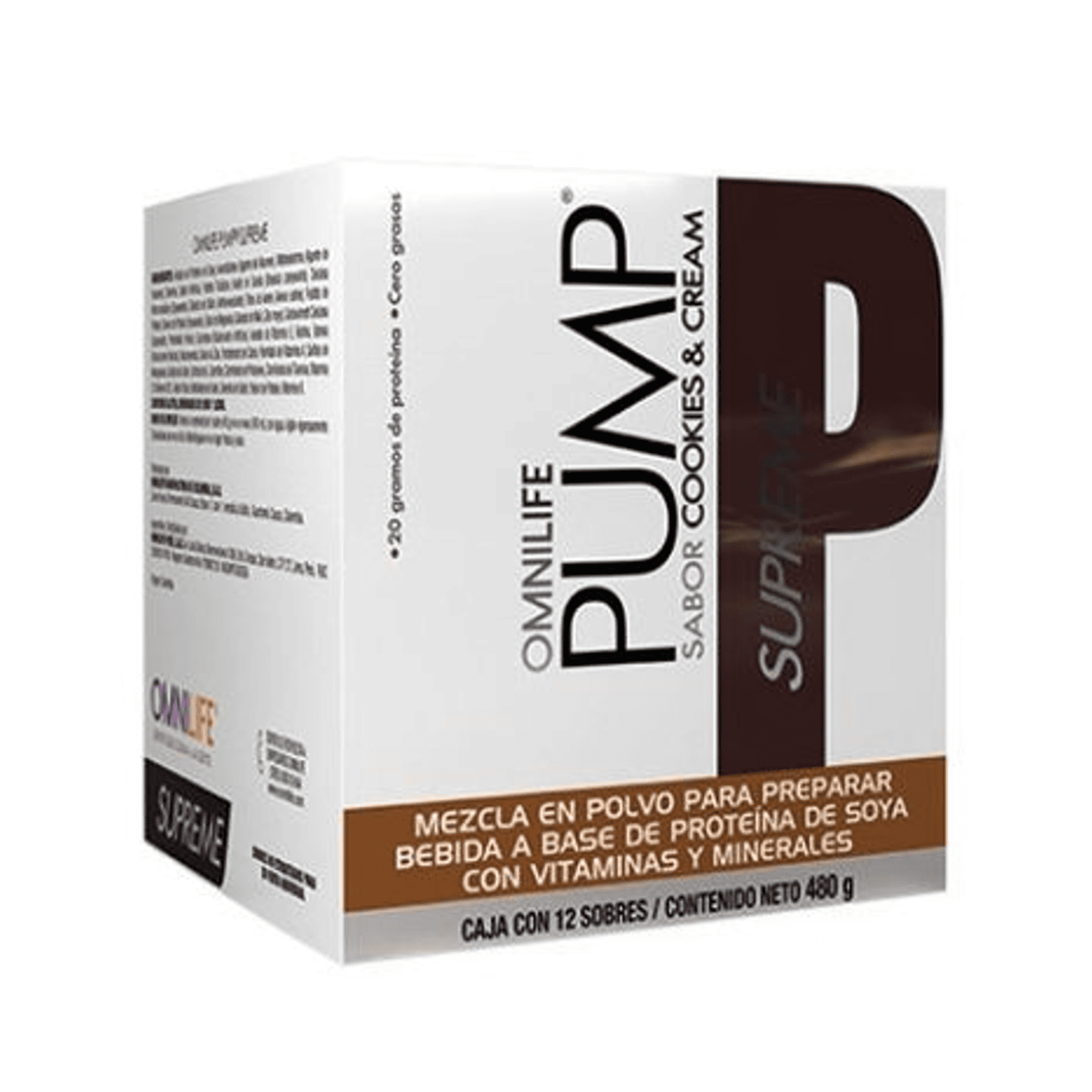 PUMP SUPREME - caj x 12 u. x 480 g. 1