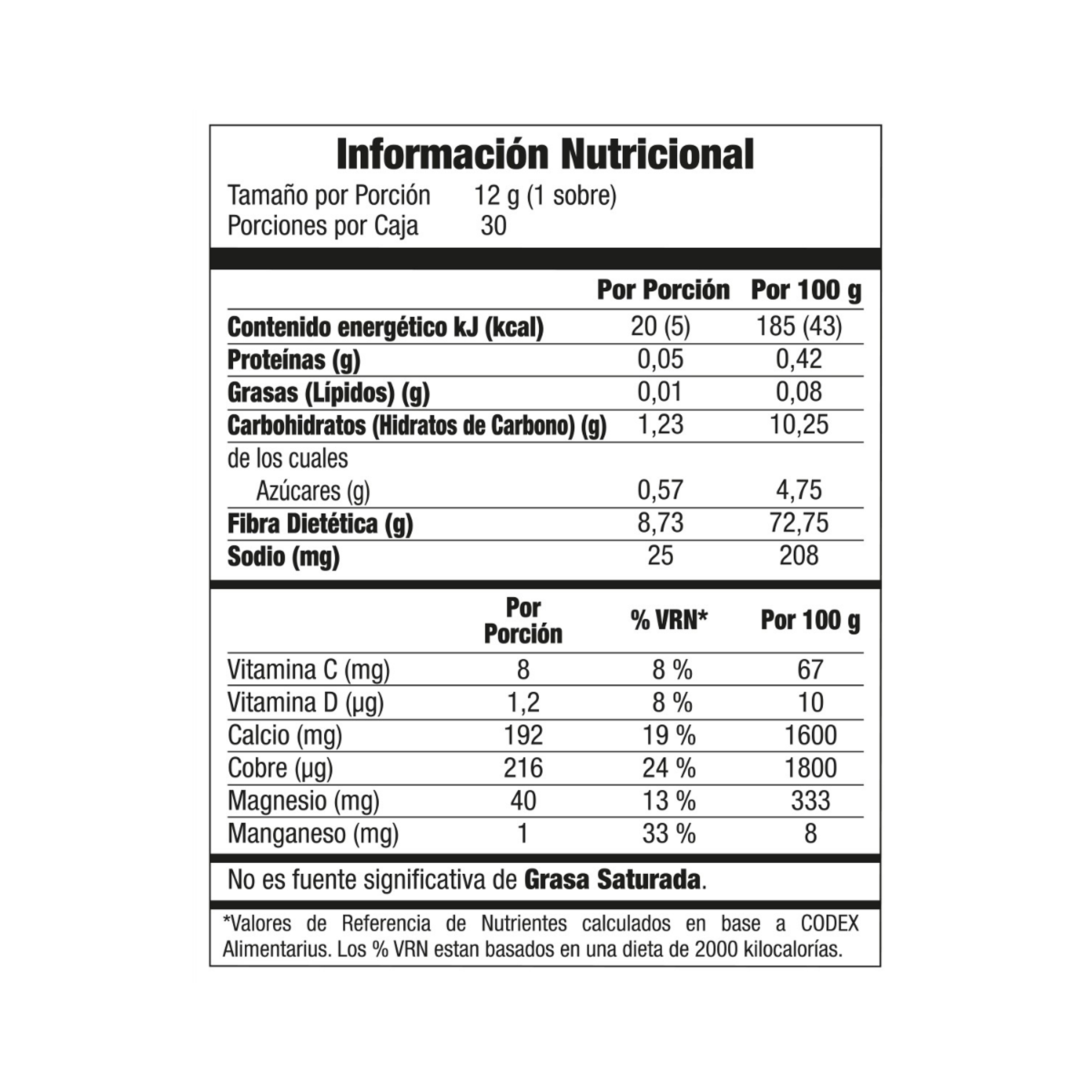 FIBER PLUZ SUPREME 450 g. - cja x 30 sb 2