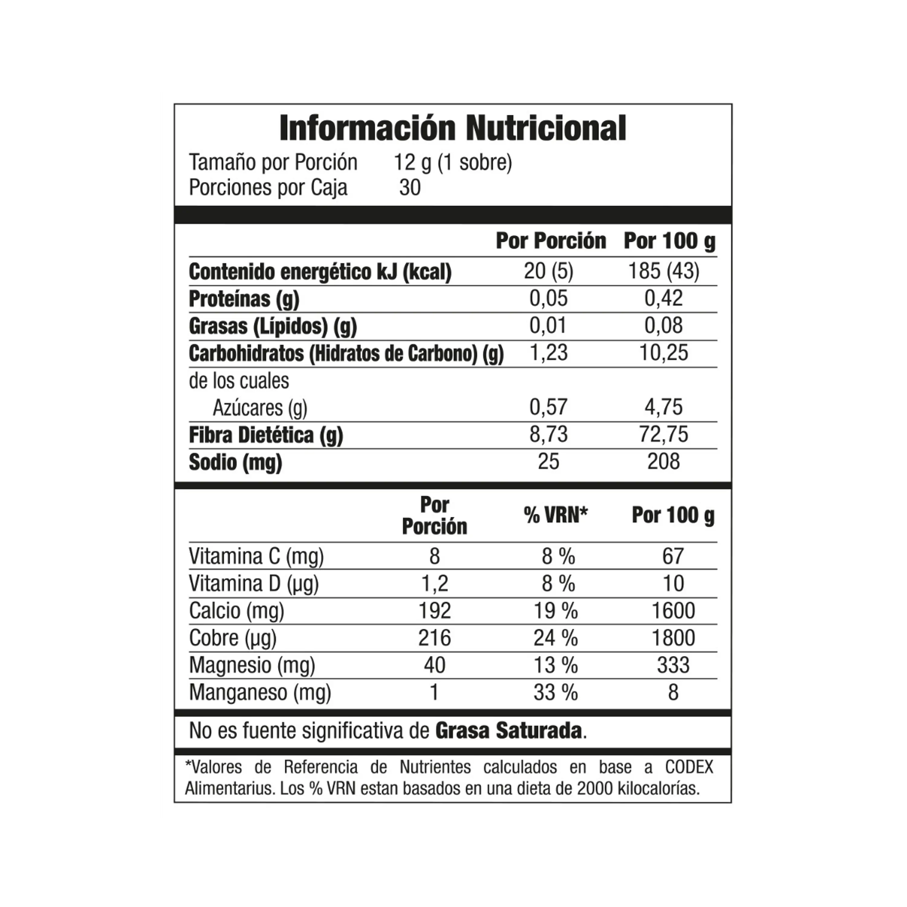 FIBER PLUZ SUPREME 450 g. - cja x 30 sb 2