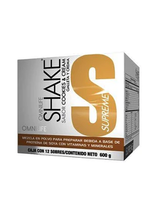 SHAKE SUPREME COOKIES & CREM - caj x12 u.