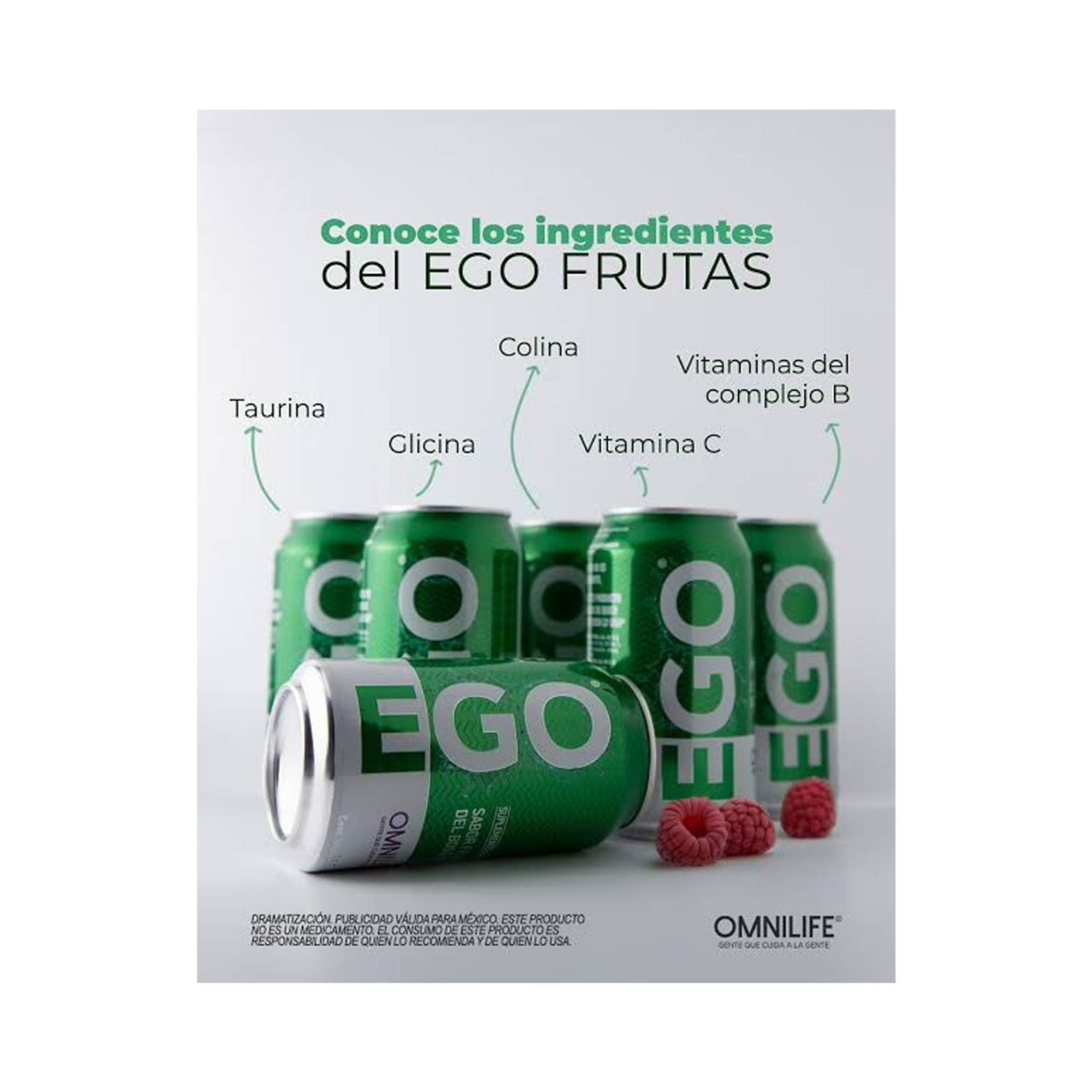 EGO FRUTAS del bosque - lata x 355 ml 6