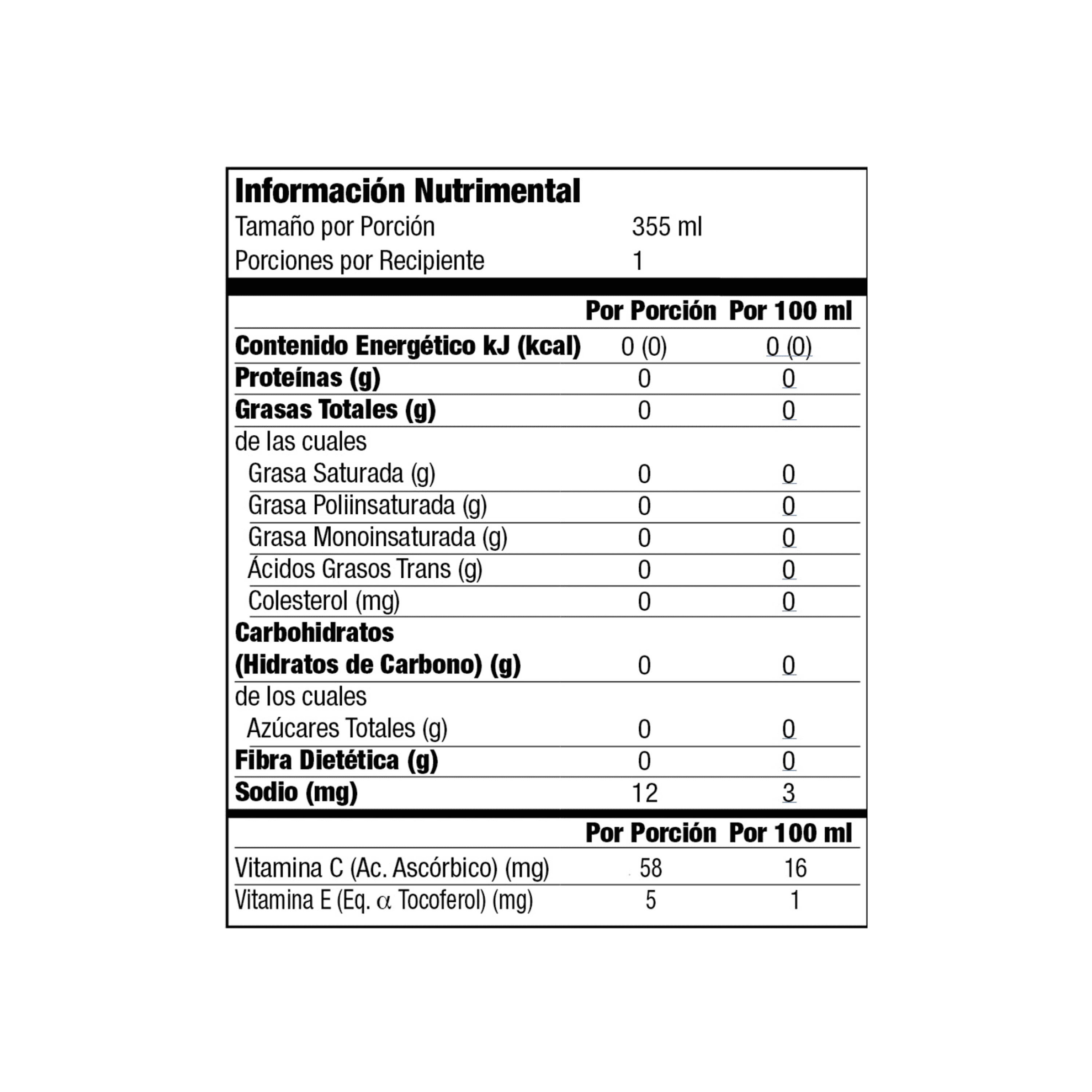  INCA FX - 355 ml. ( viene en six pack) 2