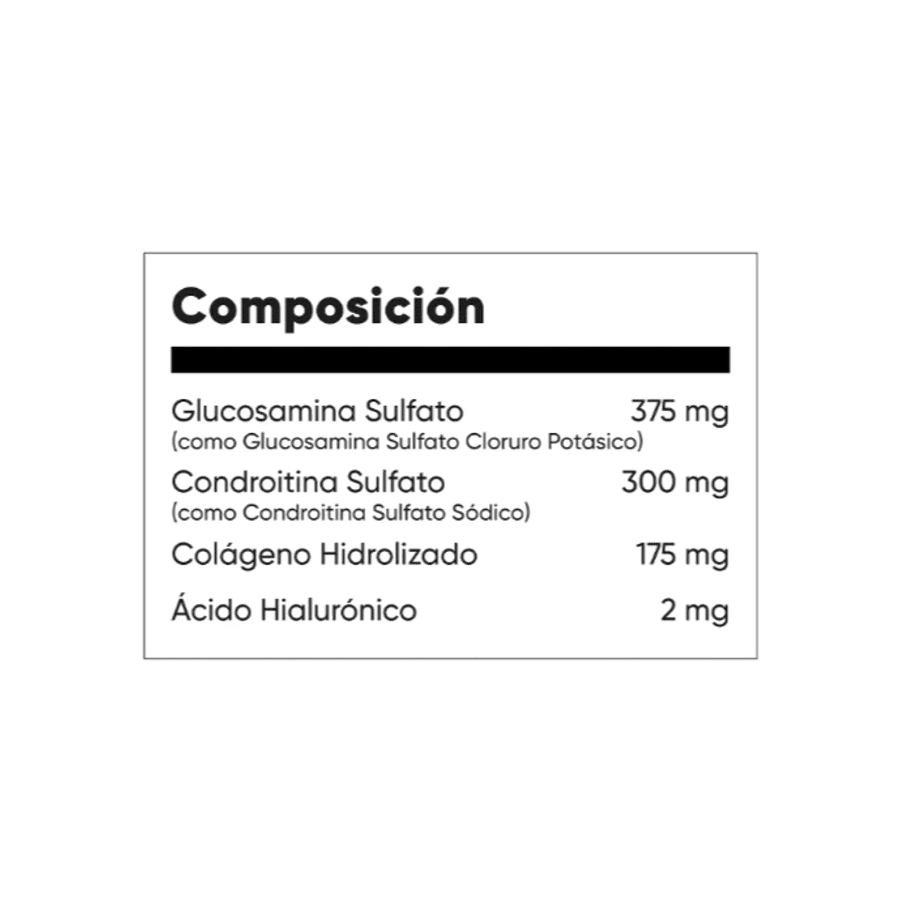 GLUCOSAMINE ADVANCE + colageno + hialuronico - fco x 60 tab  - MASON - VENTA LIBRE - PROMOCION 2