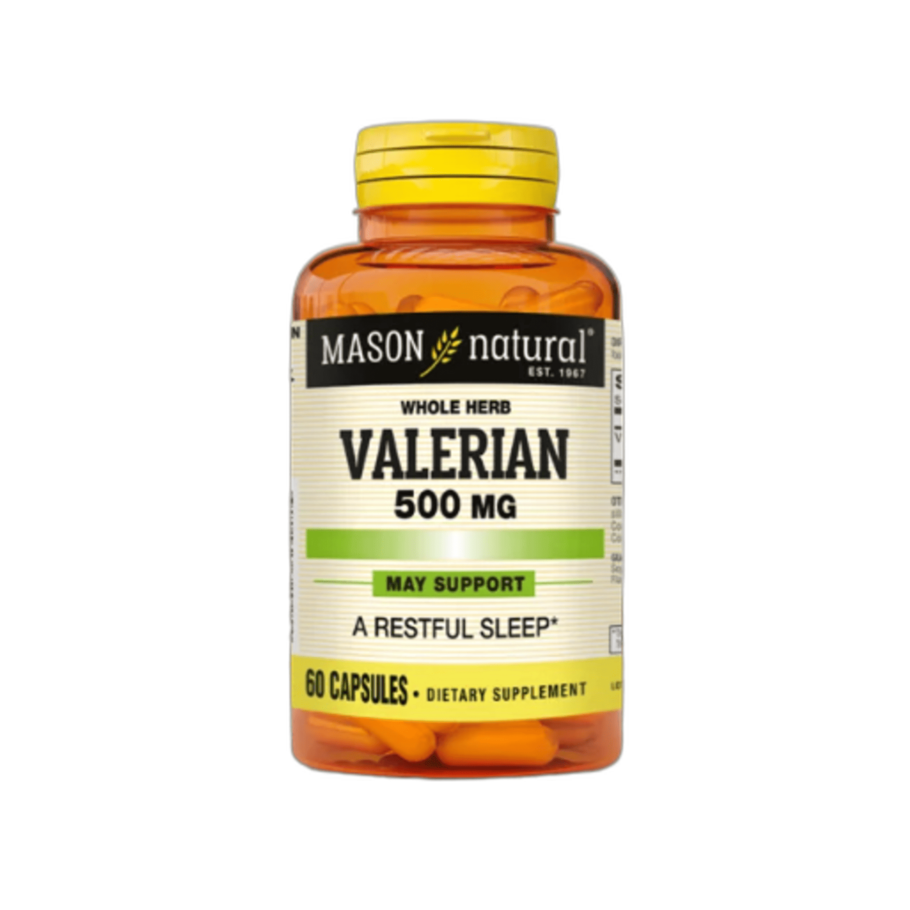 VALERIANA 500 mg - fco x 60 cap. - MASON - VENTA LIBRE - PROMOCION 1