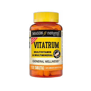 VITATRUM MULTIVITAMINICO & MULTIMINERAL COMPLETO - fco x 130 tab. - MASON - VENTA LIBRE - PROMOCION