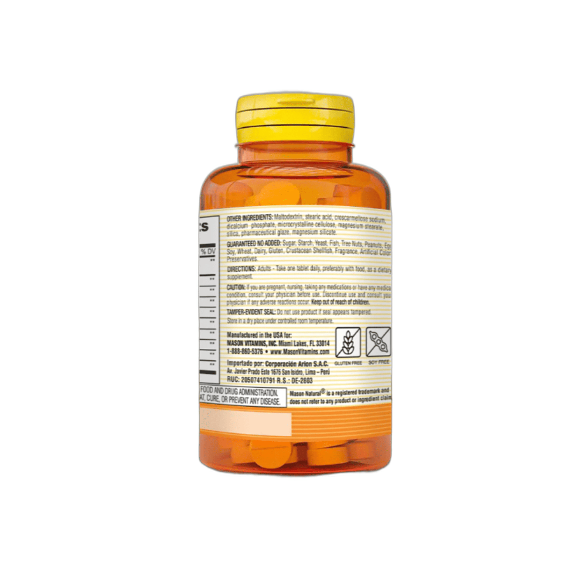 DIGESTIVE ENZYMES (enzimas digestivas) - fco x 90 tab. - MASON - VENTA LIBRE - PROMOCION 4