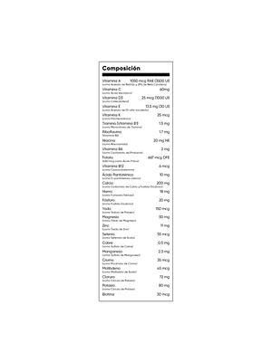 VITATRUM COMPLETE MULTIVITAMINICO & MINERAL - fco x 30 tab - MASON - VENTA LIBRE - PROMOCION