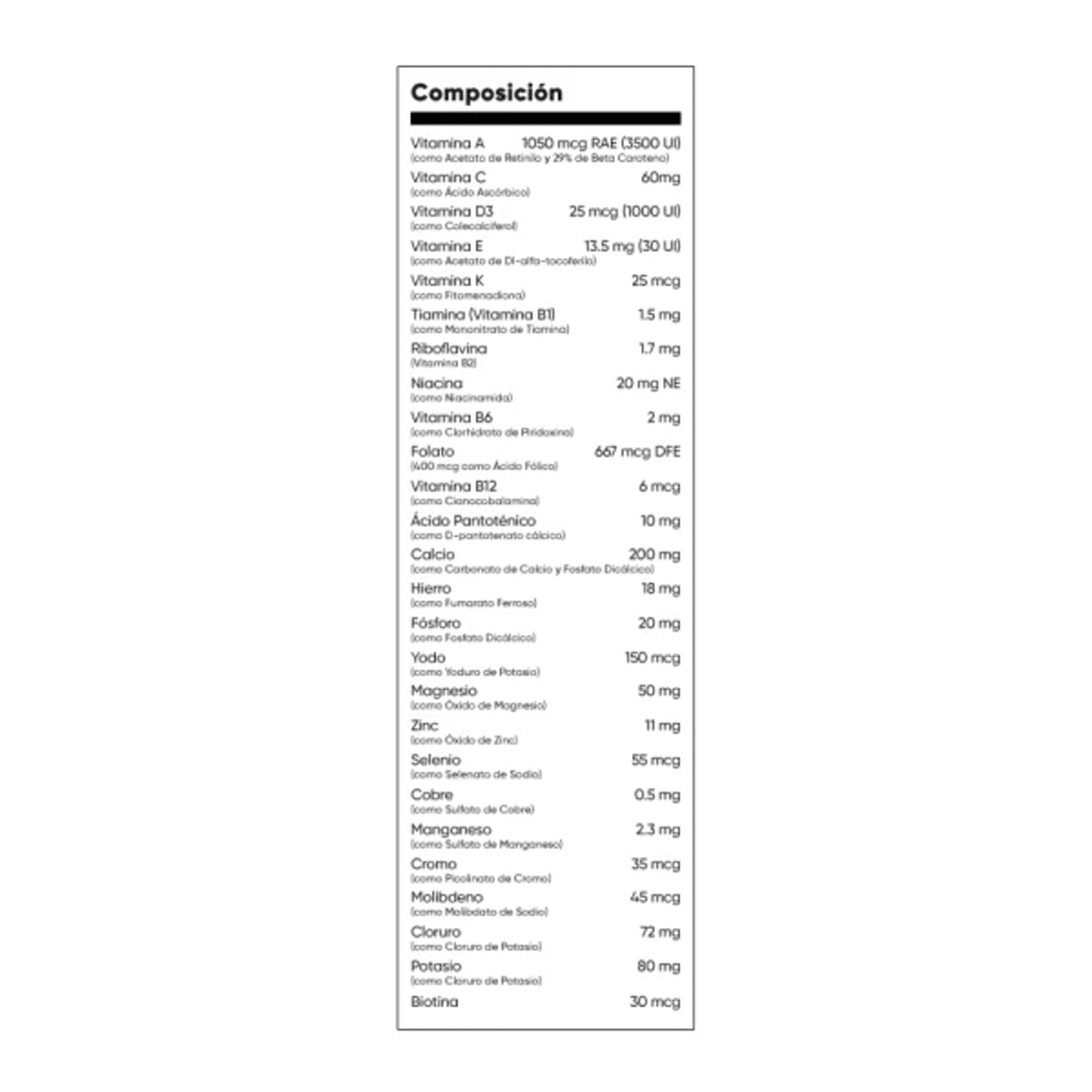 VITATRUM COMPLETE MULTIVITAMINICO & MINERAL - fco x 30 tab. - MASON - VENTA LIBRE - PROMOCION 2