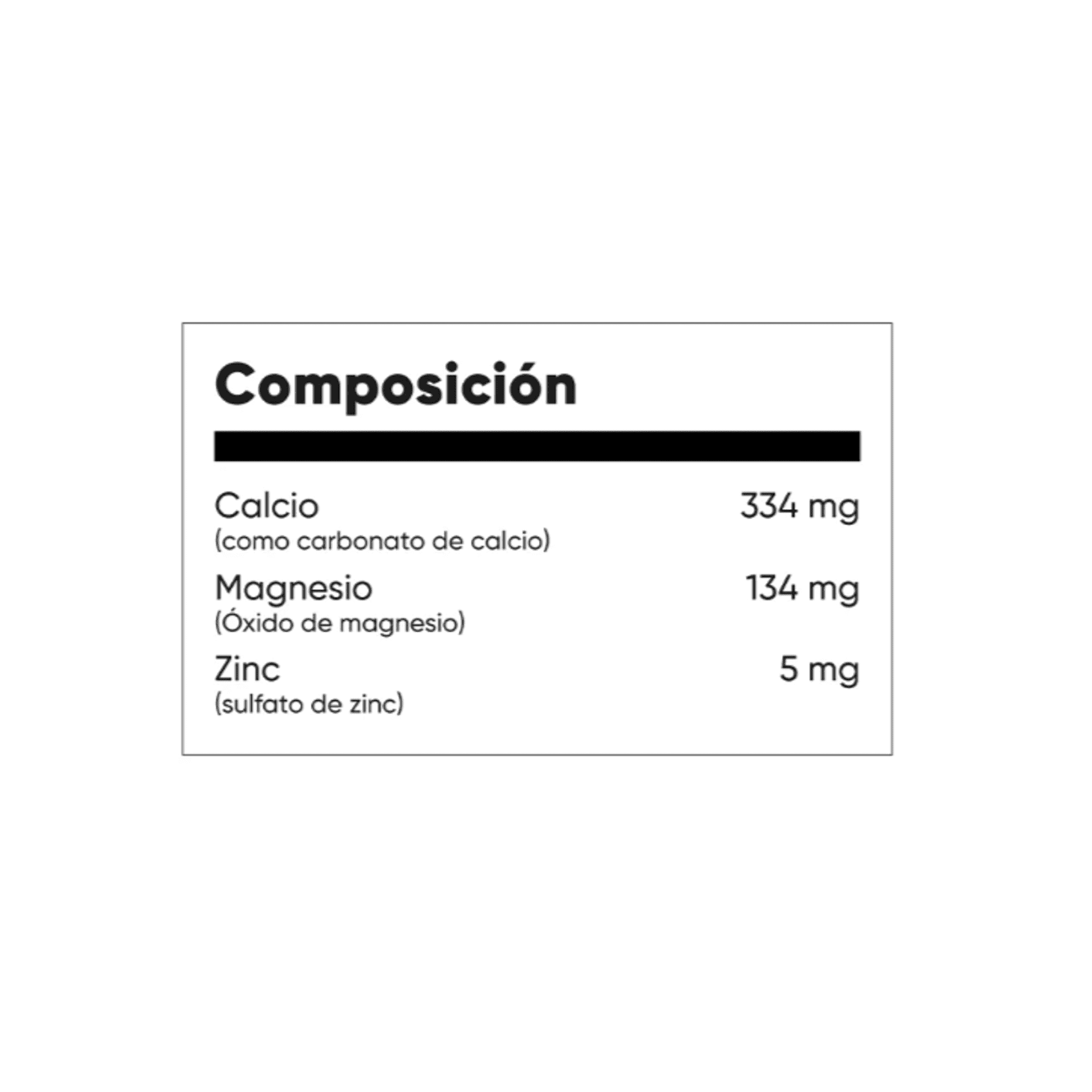 CALCIO MAGNECIO Y ZINC - fco x 100 tab. - MASON - VENTA LIBRE - PROMOCION 2