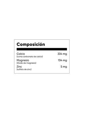CALCIO MAGNECIO Y ZINC - fco x 100 tab. - MASON - VENTA LIBRE - PROMOCION