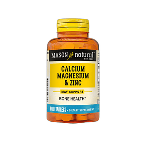 CALCIO MAGNECIO Y ZINC - fco x 100 tab. - MASON - VENTA LIBRE - PROMOCION
