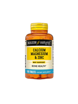 CALCIO MAGNECIO Y ZINC - fco x 100 tab. - MASON - VENTA LIBRE - PROMOCION