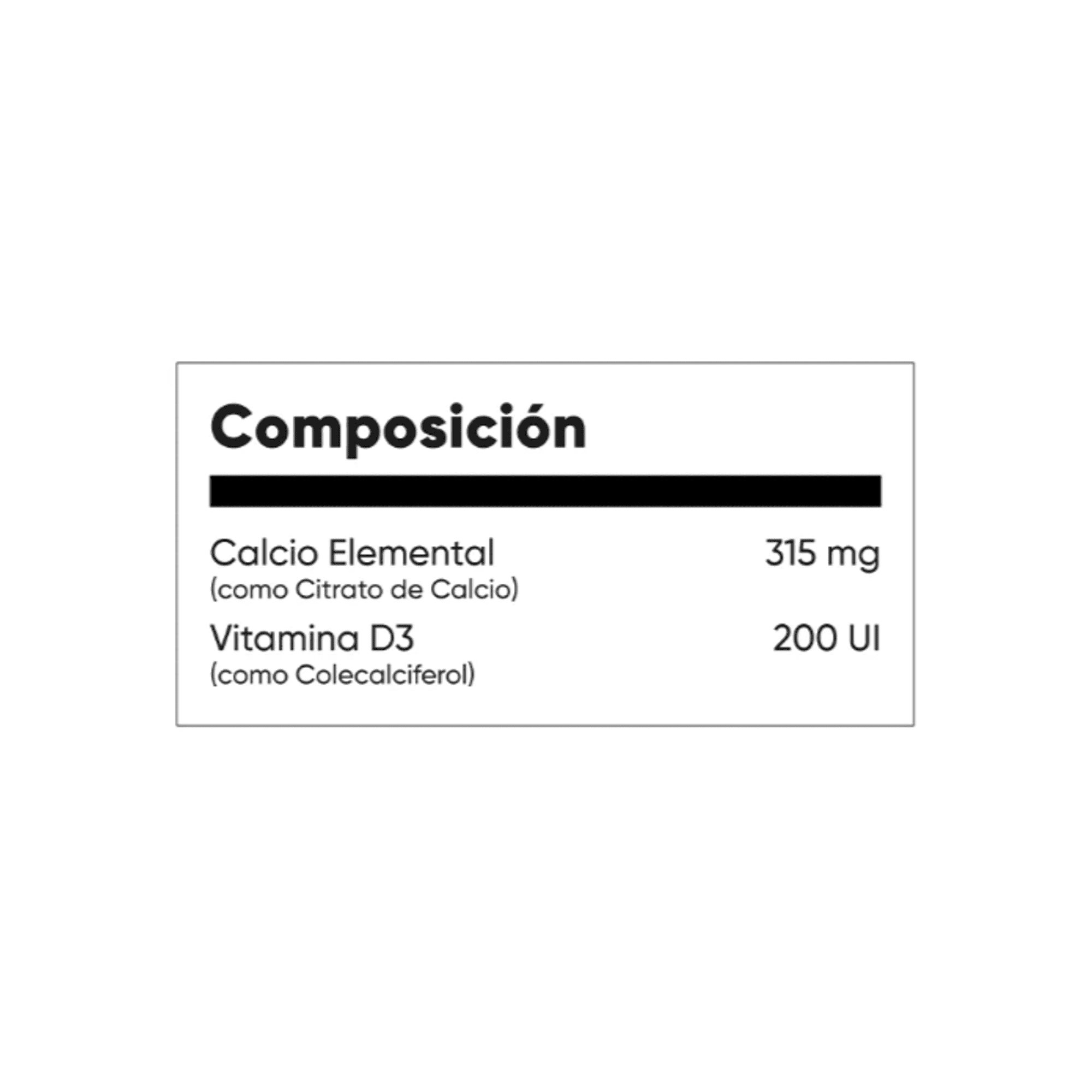CALCIUM CITRATE + VIT D3 (calcio citrato) - fco x 60 tab. - MASON - VENTA LIBRE - PROMOCION 2