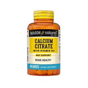 CALCIUM CITRATE + VIT D3 (calcio citrato) - fco x 60 tab. - MASON - VENTA LIBRE - PROMOCION