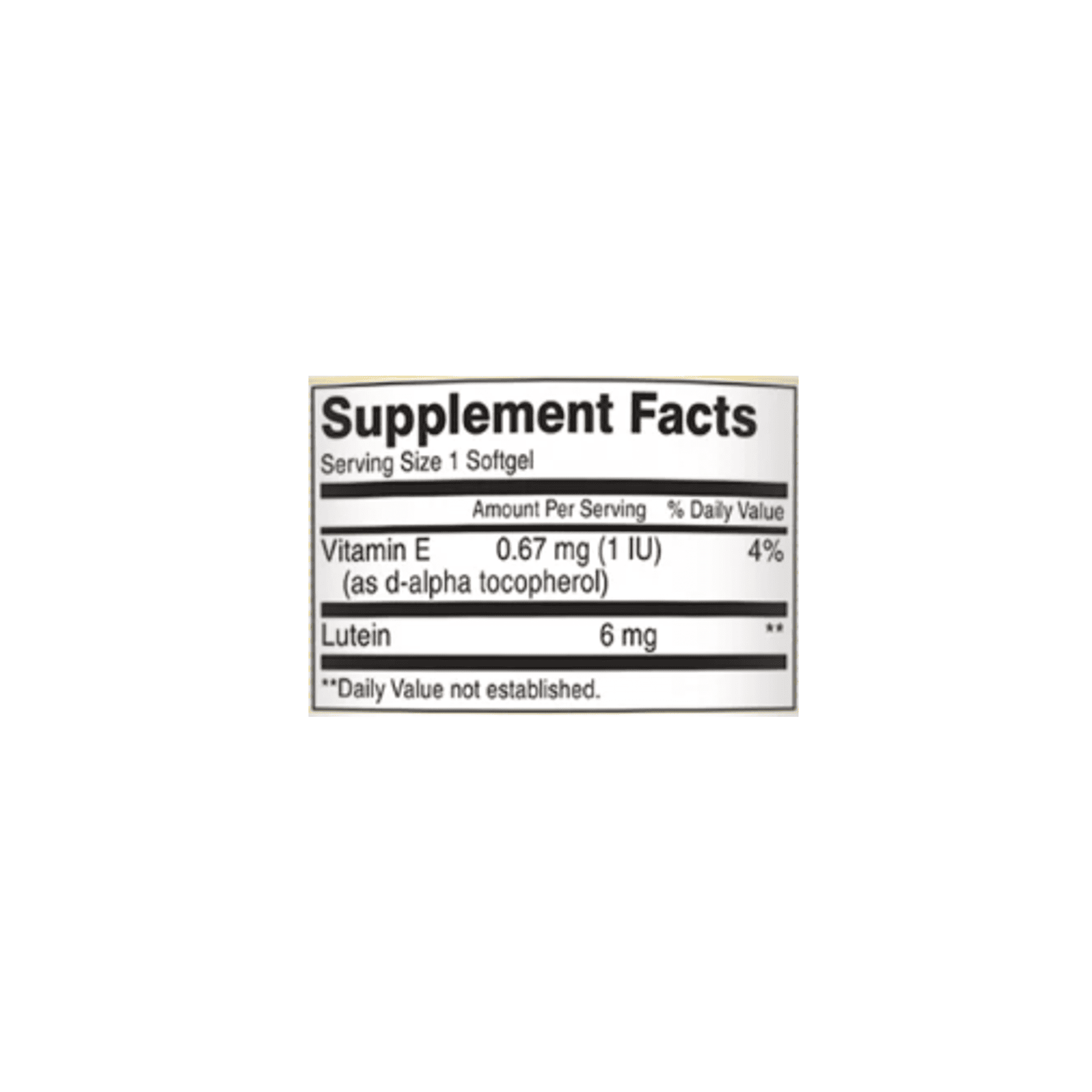 LUTEINA 6 mg - fco x 60 cap. - MASON - VENTA LIBRE - PROMOCION 2