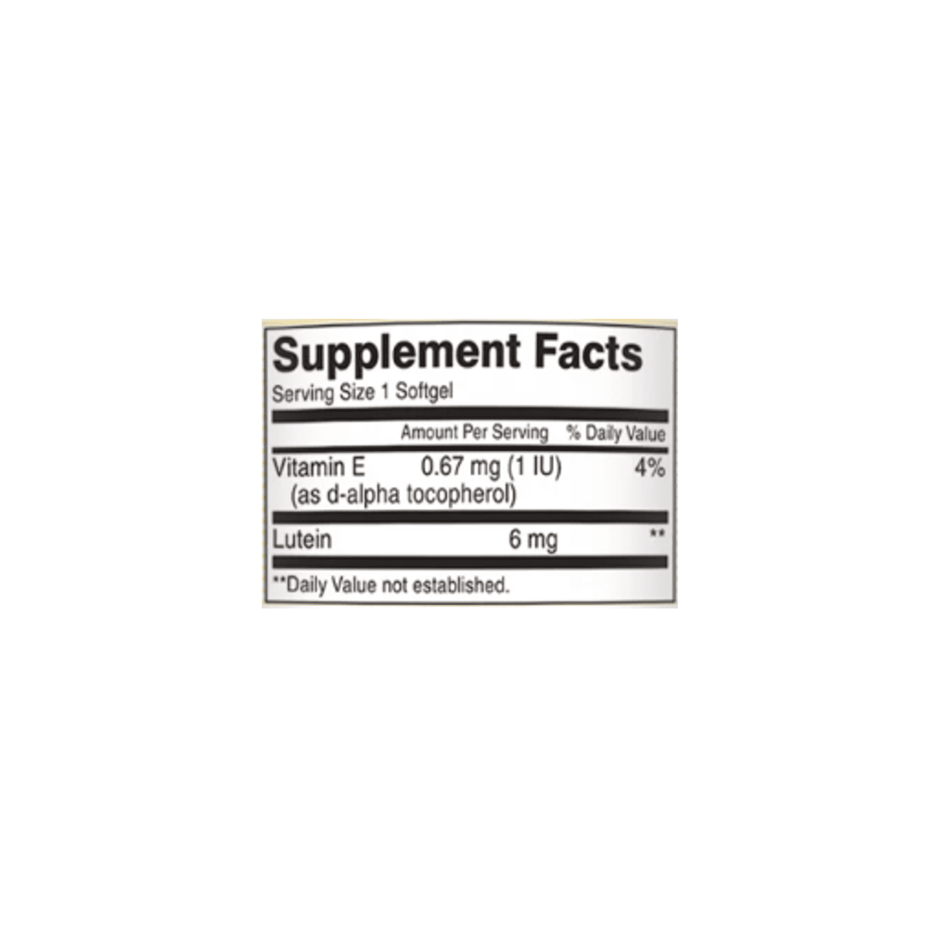 LUTEINA 6 mg - fco x 60 cap. - MASON - VENTA LIBRE - PROMOCION 2