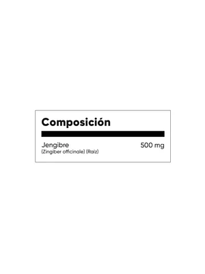 GINGER 500 mg - fco x 60 cap. - MASON - VENTA LIBRE - PROMOCION