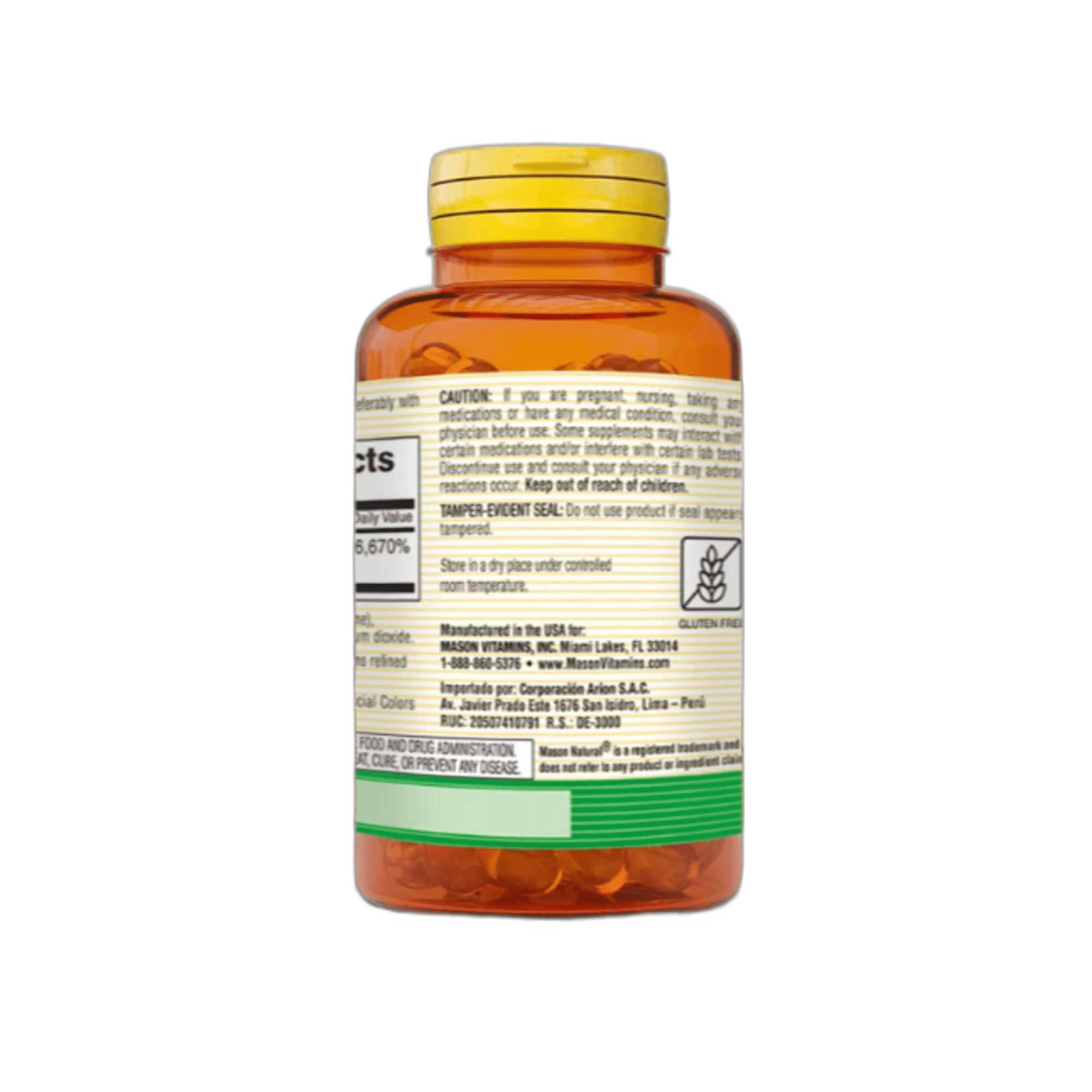 BIOTIN 5000 mcg - fco x 60 softgel. - MASON - VENTA LIBRE - PROMOCION 3