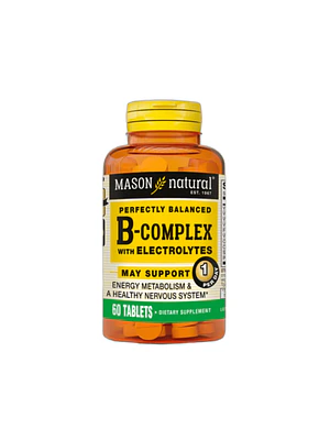 B-COMPLEX WITH ELECTROLITOS - fco x 60 tab. - MASON - VENTA LIBRE - PROMOCION
