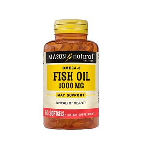 OMEGA-3 FISH OIL 1000 mg - fco x 60 softgel. - MASON - VENTA LIBRE - PROMOCION
