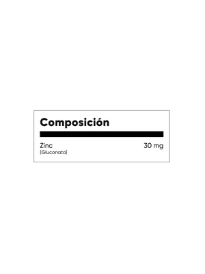 ZINC 30 mg - fco x 100 tab. - MASON - VENTA LIBRE - PROMOCION