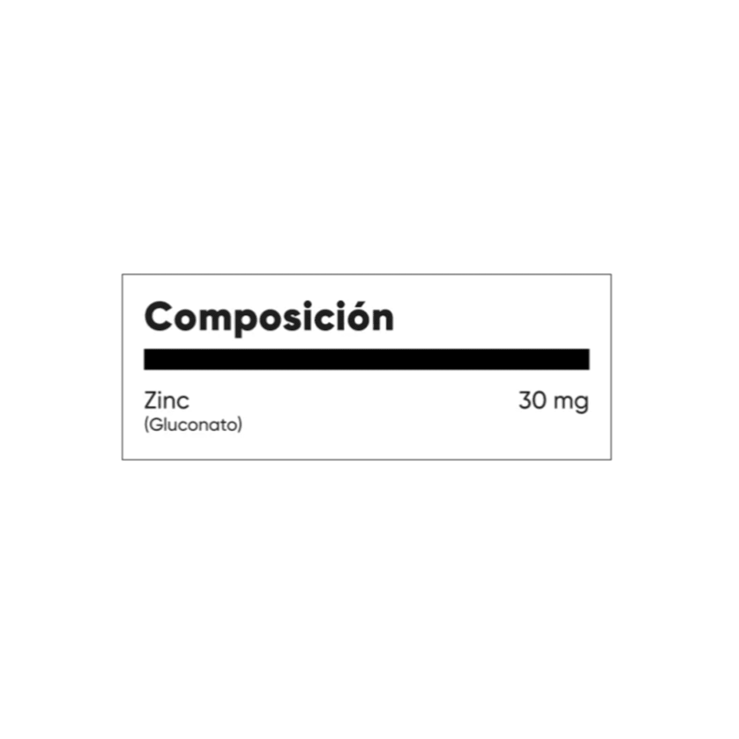 ZINC 30 mg - fco x 100 tab. - MASON - VENTA LIBRE - PROMOCION 2