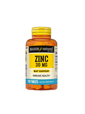 ZINC 30 mg - fco x 100 tab. - MASON - VENTA LIBRE - PROMOCION
