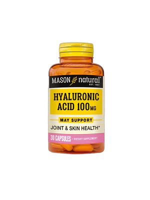 HYALURÓNICO ACID (acido hialuronico) 100 mg - fco x 30 cap. - MASON - VENTA LIBRE - PROMOCION