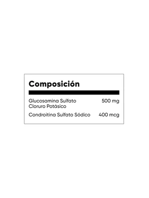 GLUCOSAMINE CHONDROITIN 1500/1200 con DOBLE IMPACTO - fco x 60 cap. - MASON - VENTA LIBRE - PROMOCION