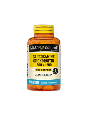 GLUCOSAMINE CHONDROITIN 1500/1200 con DOBLE IMPACTO - fco x 60 cap. - MASON - VENTA LIBRE - PROMOCION