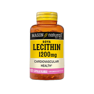 LECITINA DE SOYA 1200 mg - fco x 100 softgel - MASON - VENTA LIBRE - PROMOCION