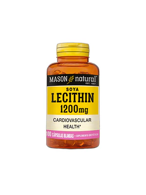 LECITINA DE SOYA 1200 mg - fco x 100 softgel - MASON - VENTA LIBRE - PROMOCION