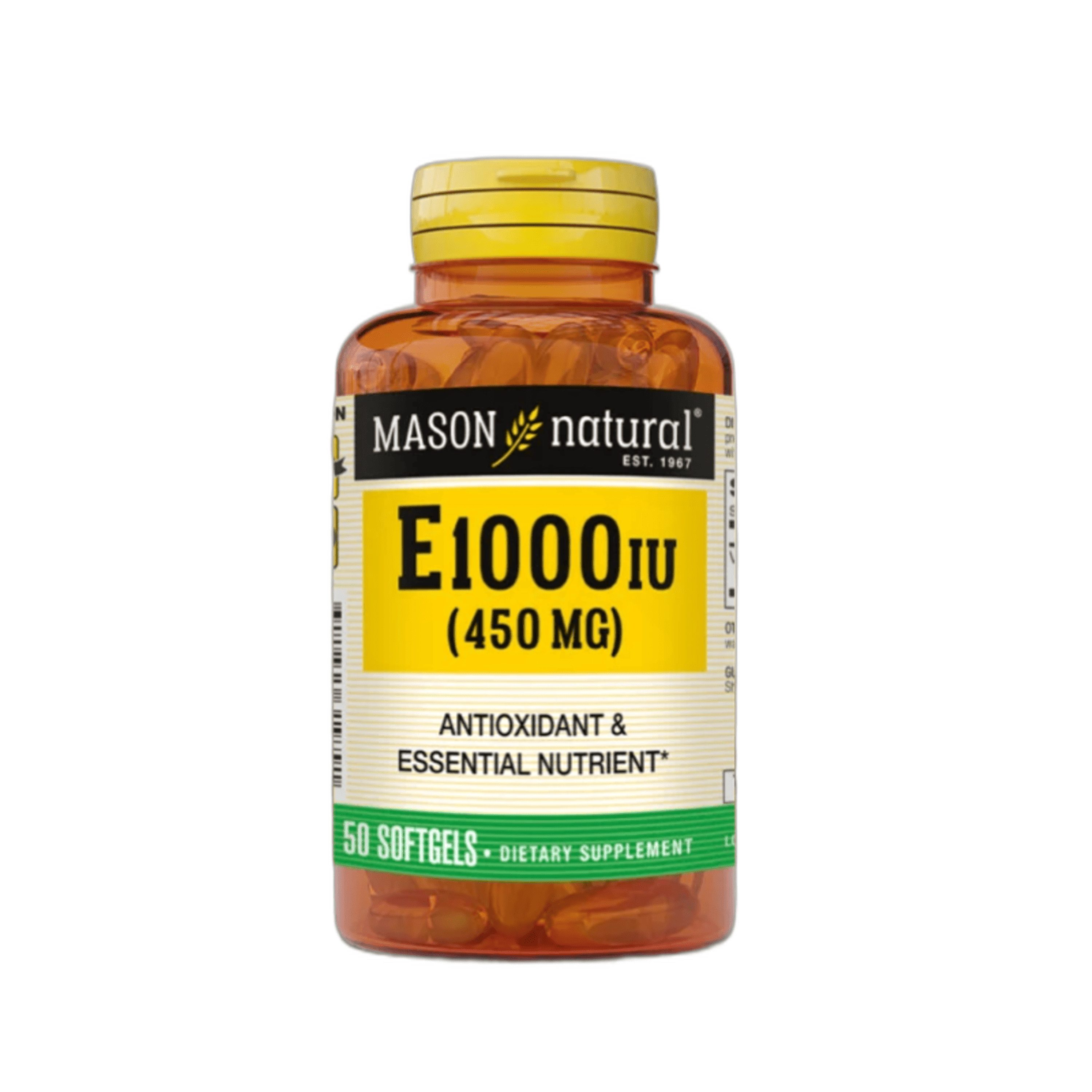 VITAMINA E 1000 UI  450 mg - fco x 50 softgel. - MASON - VENTA LIBRE - PROMOCION 1