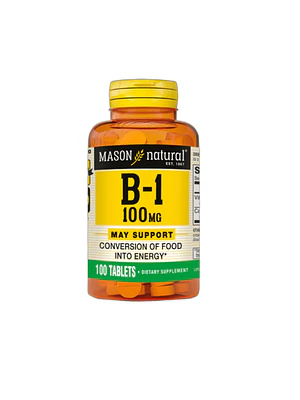 B1 100 mg (vitamina B1) - fco x 100 tab. - MASON - VENTA LIBRE - PROMOCION