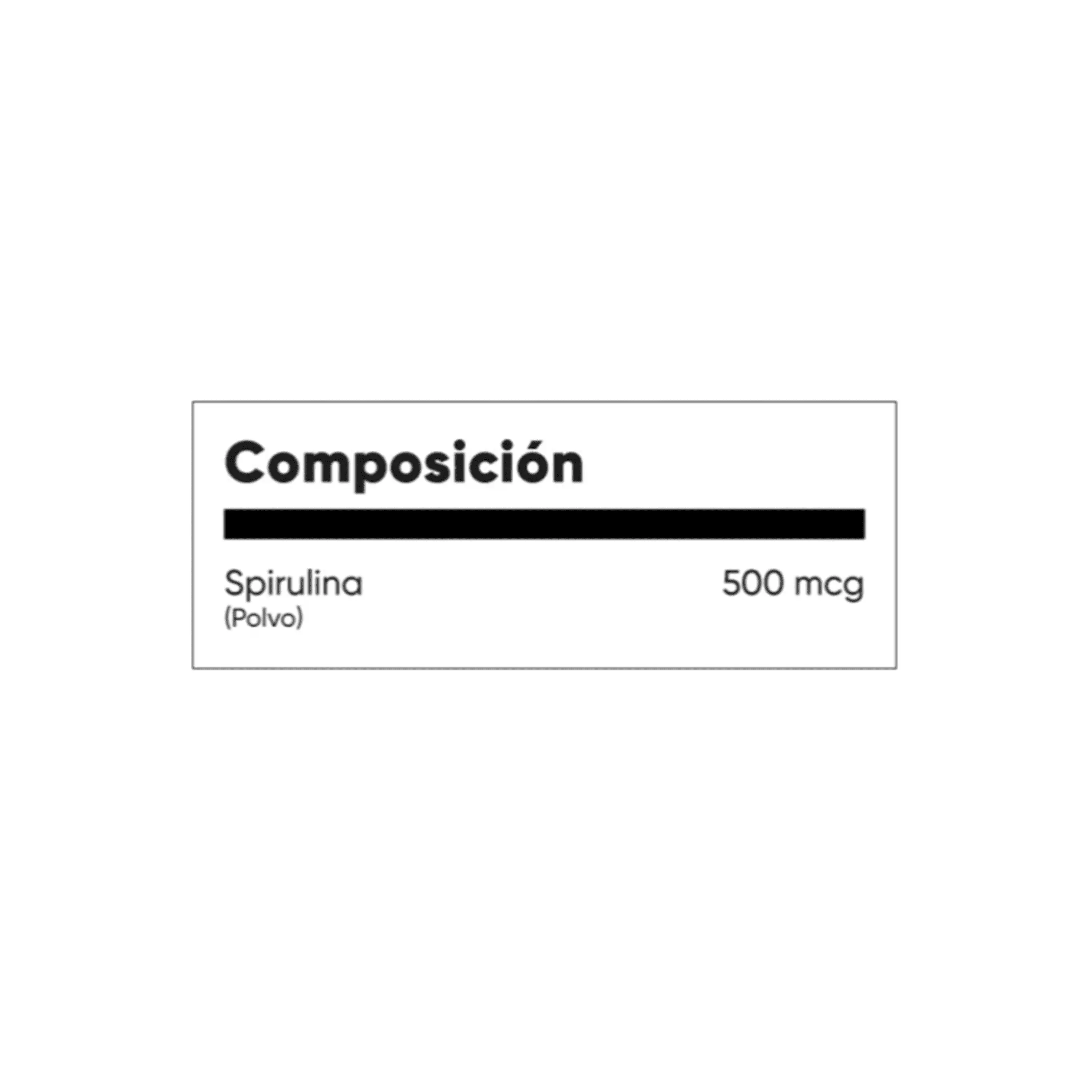 SPIRULINA 500 mg - fco x 100 tab. - MASON - VENTA LIBRE - PROMOCION 2
