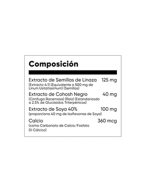 MENOPAUSE TRIO BLACK COHOSH, FLAXSEED & SOY - Fco x 30 tab - MASON - VENTA LIBRE - PROMOCION