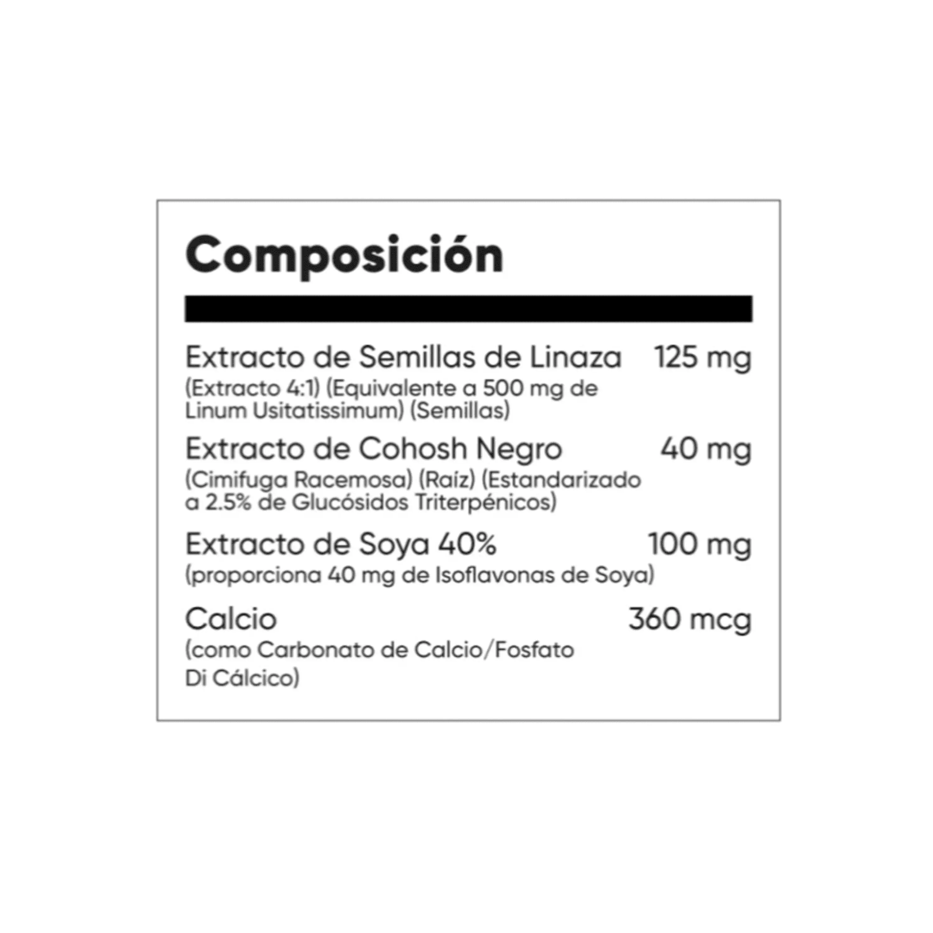 MENOPAUSE TRIO BLACK COHOSH, FLAXSEED & SOY - Fco x 30 tab - MASON - VENTA LIBRE - PROMOCION 2