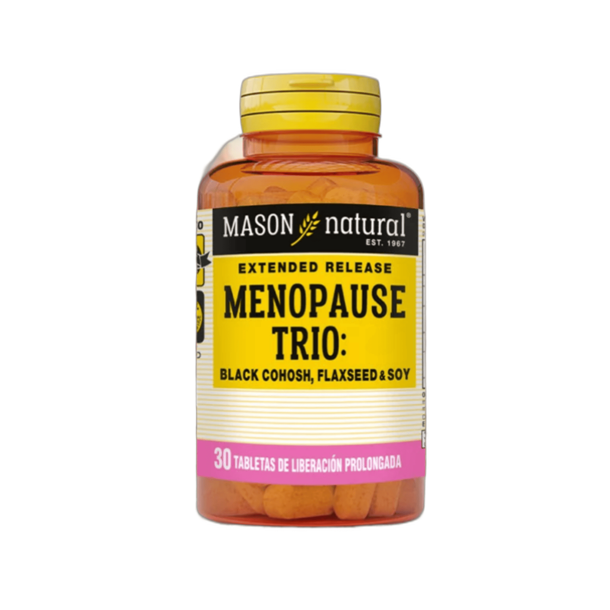 MENOPAUSE TRIO BLACK COHOSH, FLAXSEED & SOY - Fco x 30 tab - MASON - VENTA LIBRE - PROMOCION 1