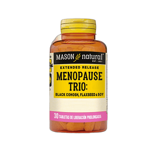 MENOPAUSE TRIO BLACK COHOSH, FLAXSEED & SOY - Fco x 30 tab - MASON - VENTA LIBRE - PROMOCION