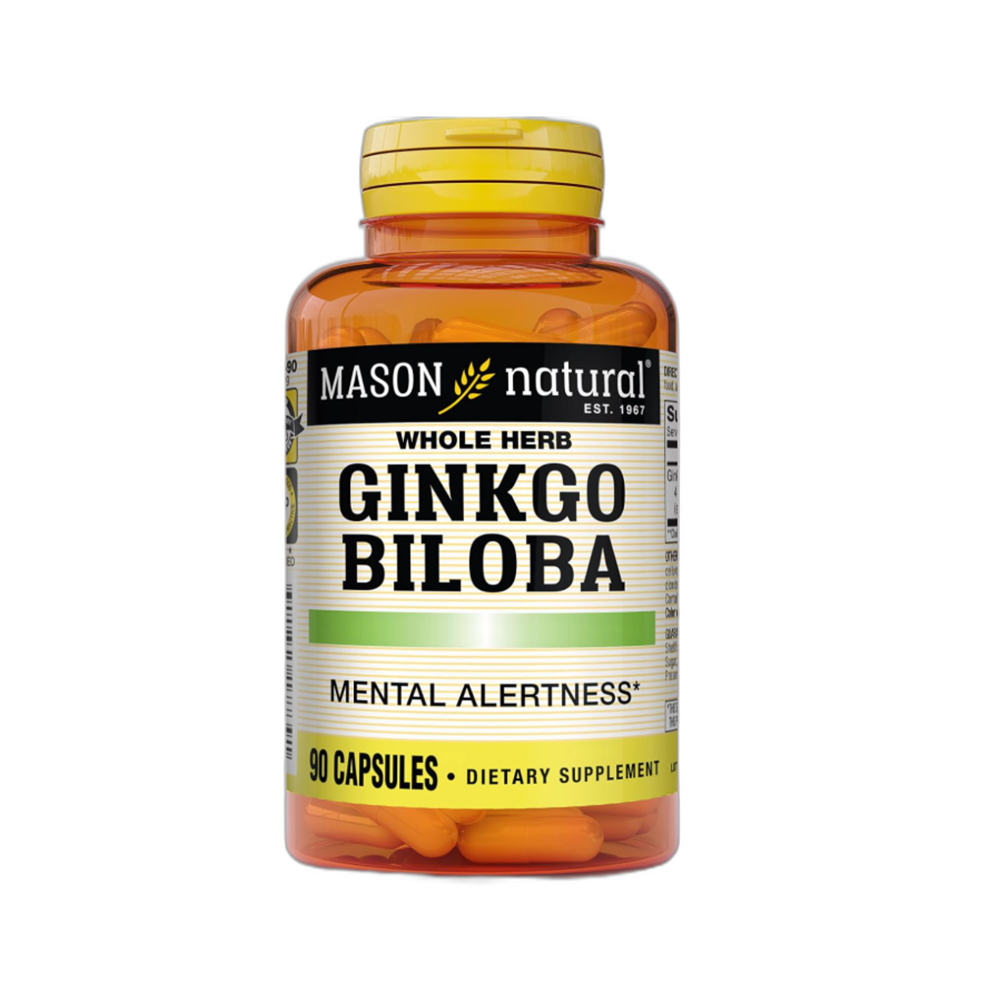 GINKGO BILOBA 60 mg - fco x 60 cap. - MASON - VENTA LIBRE - PROMOCION 1