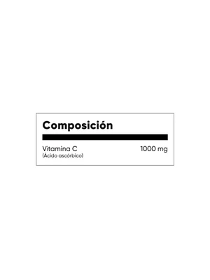 VITAMINA C 1000 mg - fco x 100 tab. - MASON - VENTA LIBRE - PROMOCION