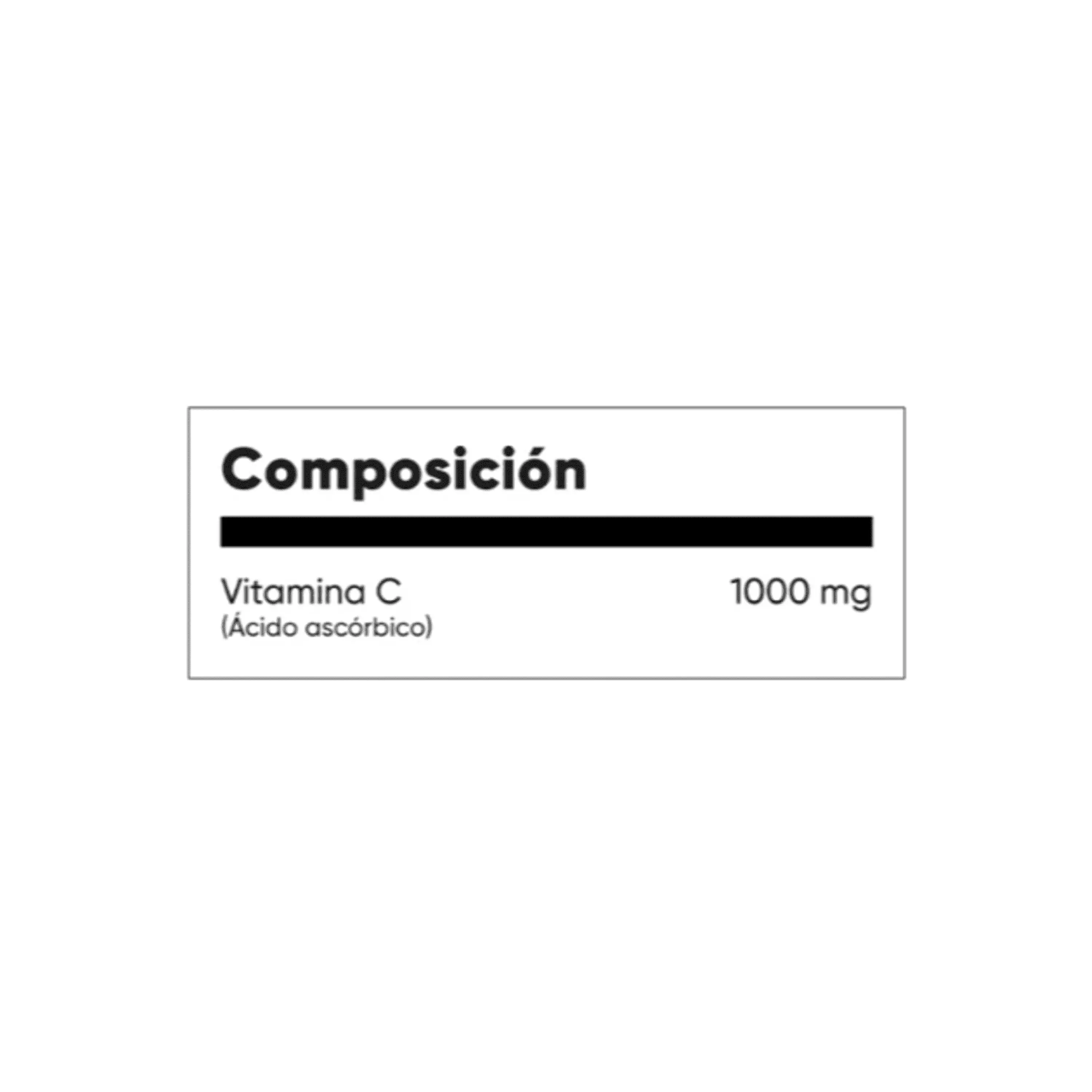VITAMINA C 1000 mg - fco x 100 tab. - MASON - VENTA LIBRE - PROMOCION 2