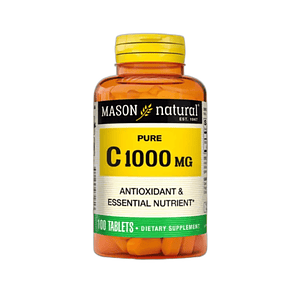 VITAMINA C 1000 mg - fco x 100 tab. - MASON - VENTA LIBRE - PROMOCION