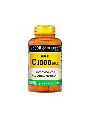 VITAMINA C 1000 mg - fco x 100 tab. - MASON - VENTA LIBRE - PROMOCION