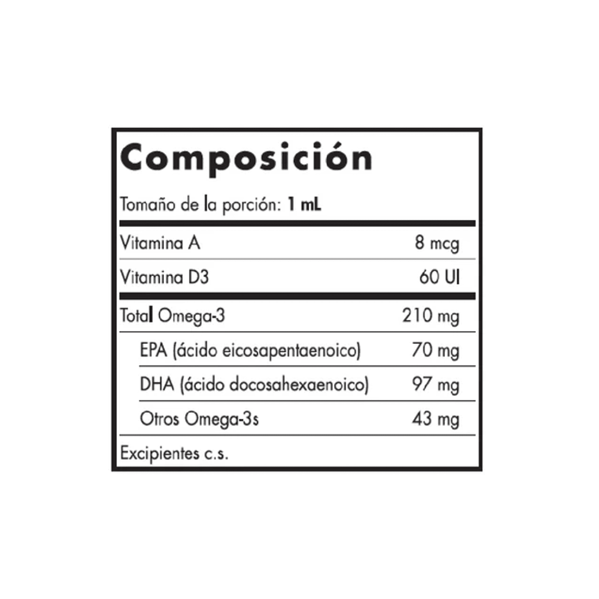 NEW BABYS DHA FCO X 2 onzas /60ml 2