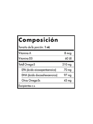 NEW BABYS DHA FCO X 2 onzas /60ml