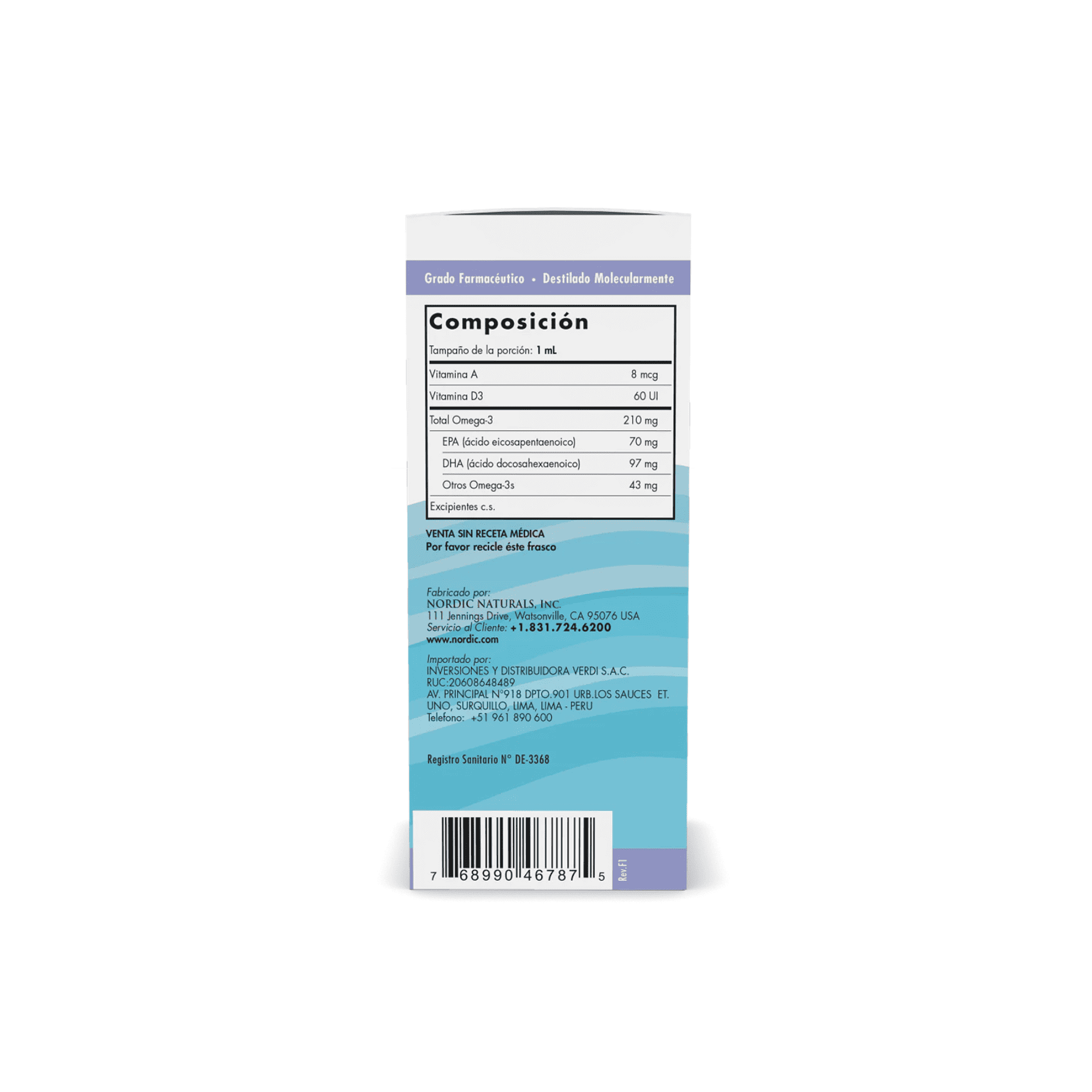 NEW BABYS DHA FCO X 2 onzas /60ml 3