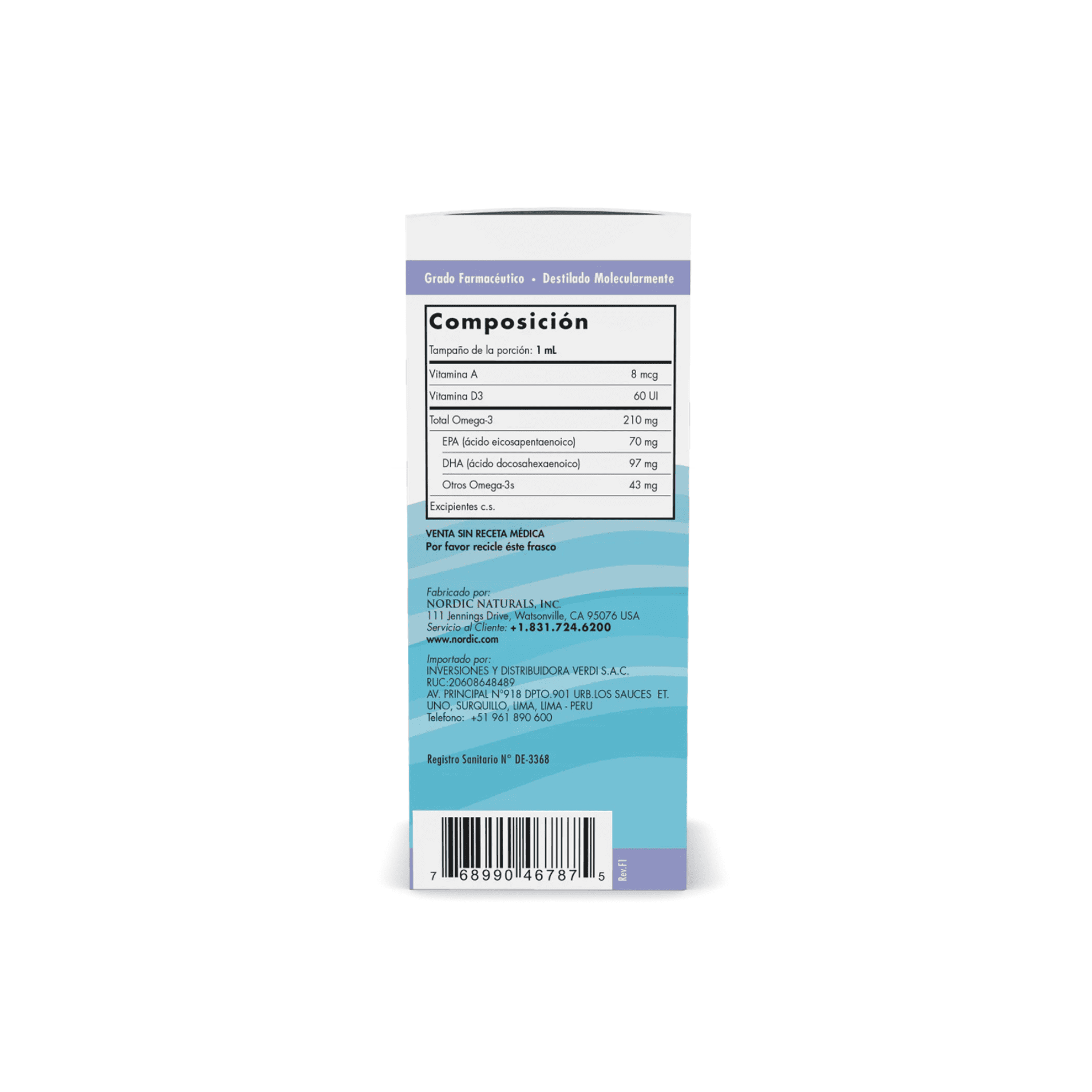 NEW BABYS DHA FCO X 2 onzas /60ml 3