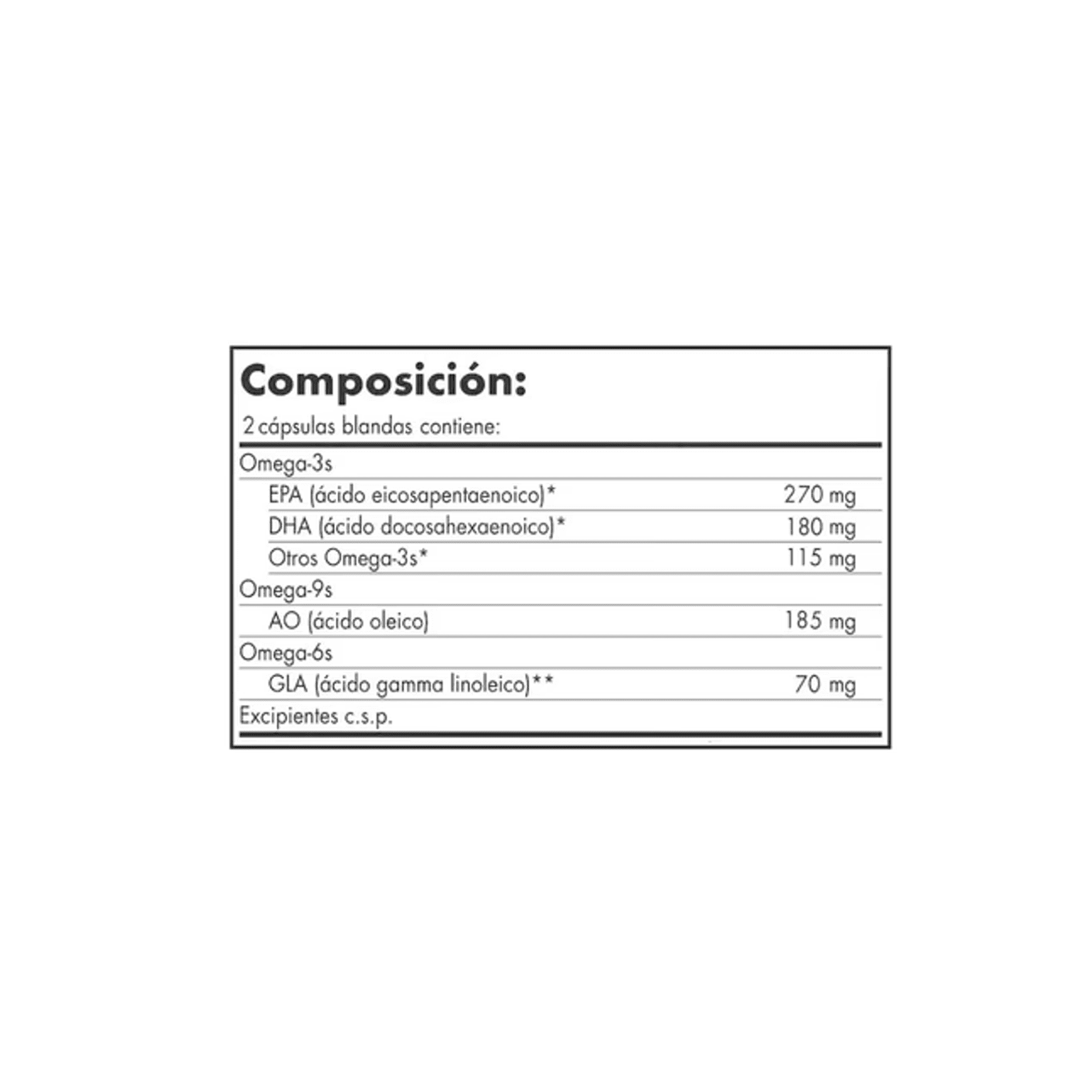 COMPLETE OMEGA - Fco x 60 cap 2