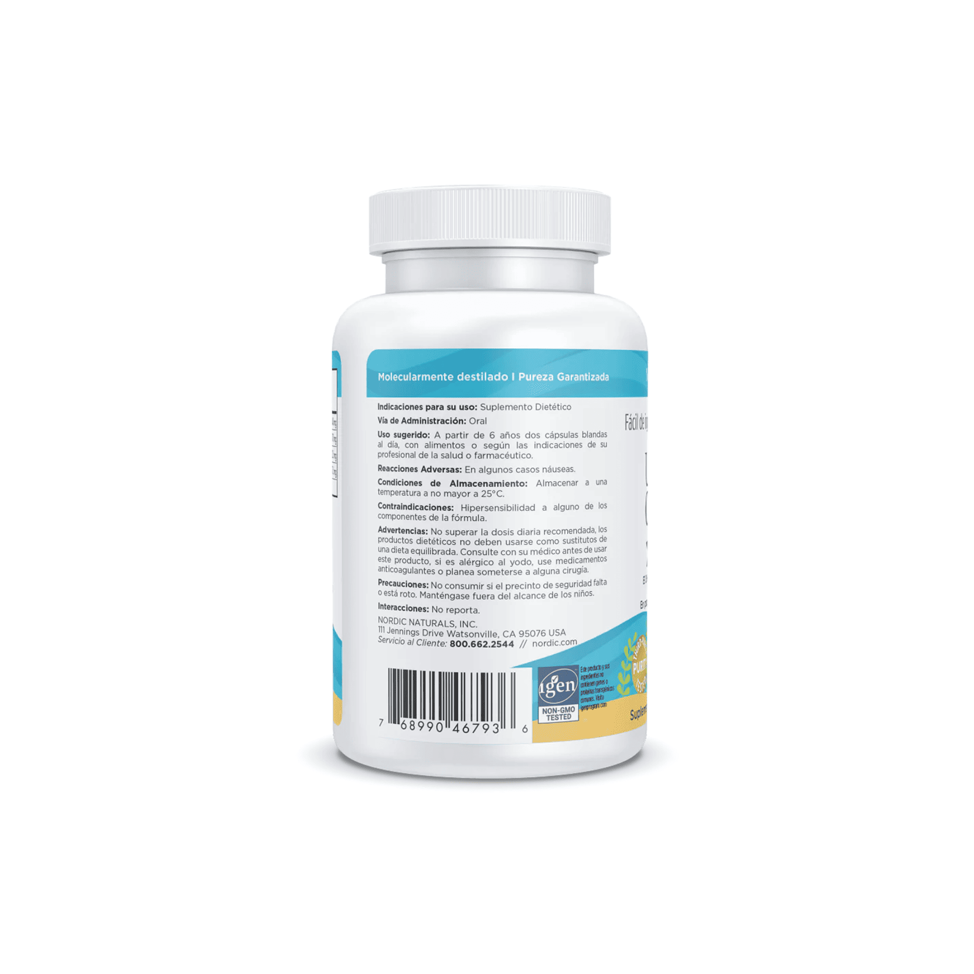 ULTIMATE OMEGA JR (junior) 680 mg - Fco x 90 mini cap  4